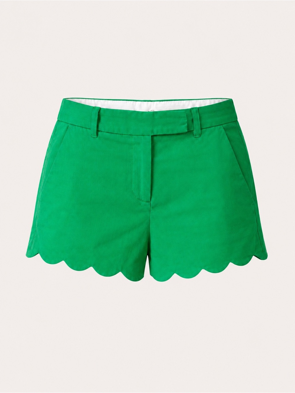 J.Crew Scalloped Hem Shorts – Size 6